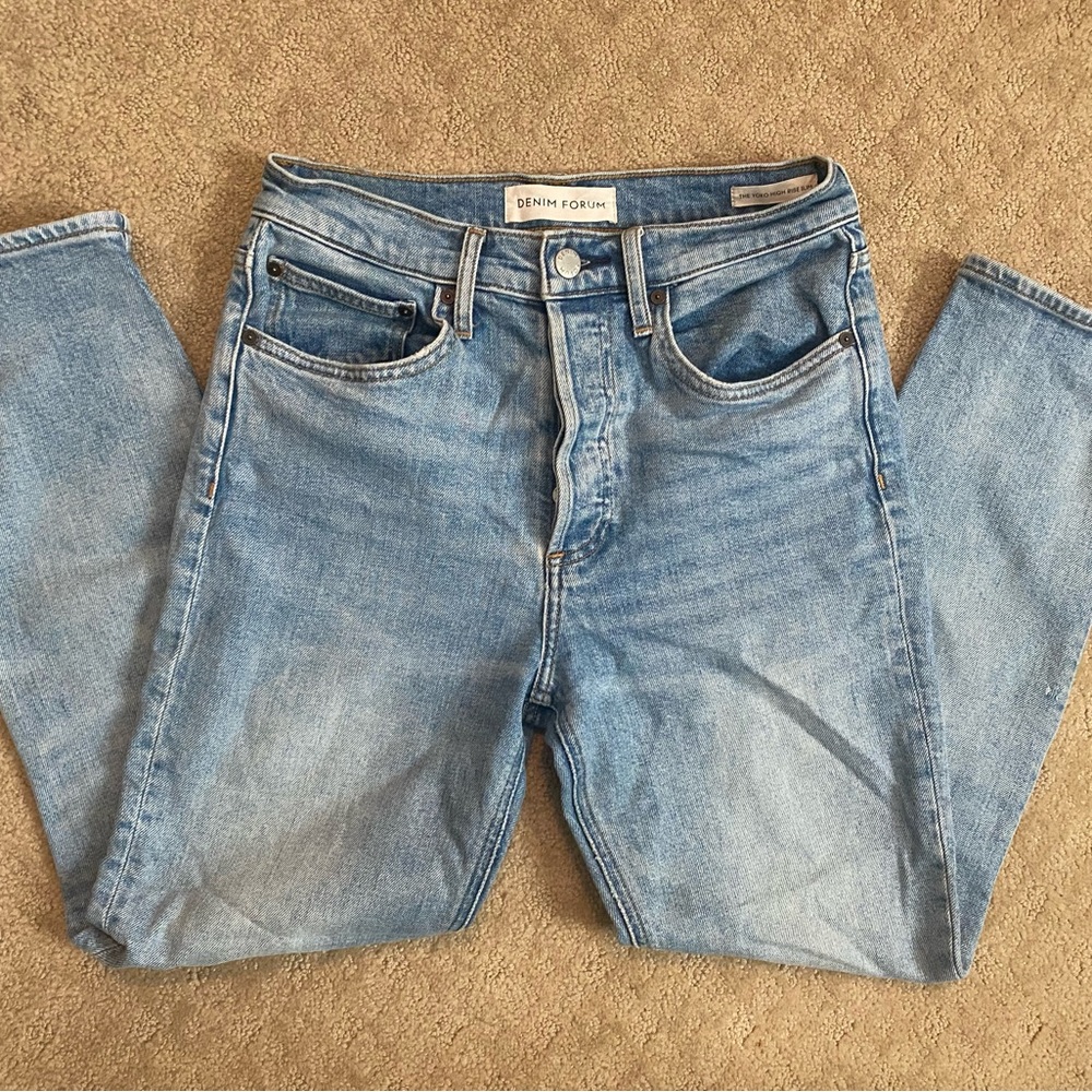 Aritzia Denim Forum Yoko High Rise Slim - Picture 3 of 5